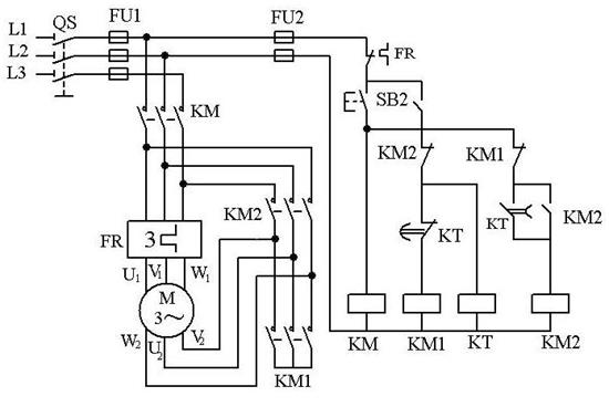 配电柜电力拖动电气控制接线图 配电柜电力拖动电气控制接线图