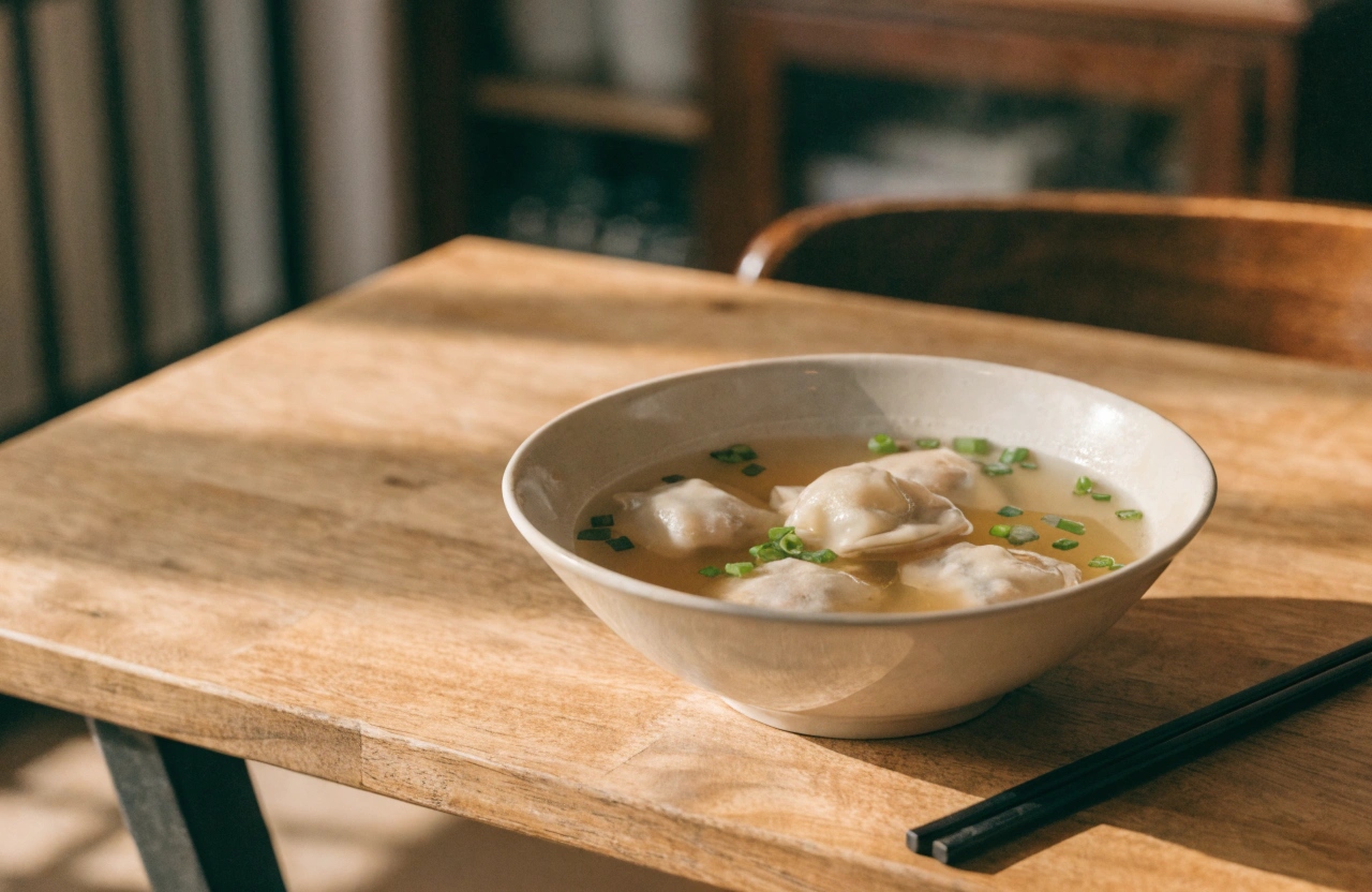 Authentic Wonton Soup