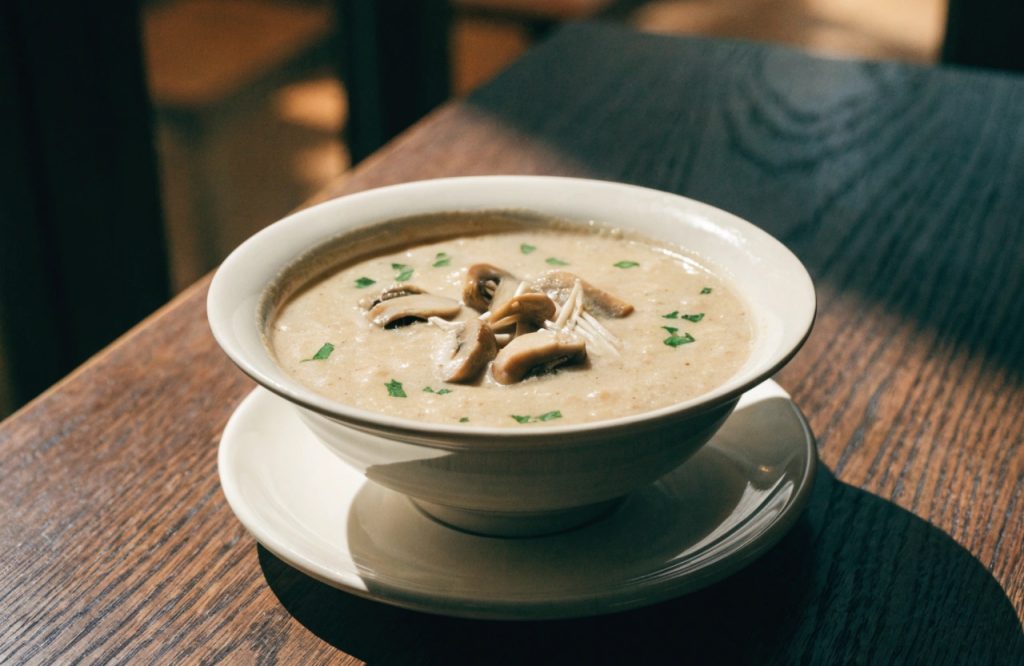 easy mushroom soup recipe