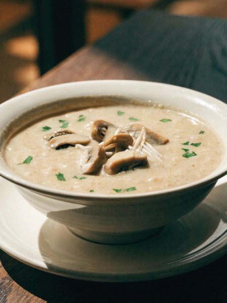easy mushroom soup recipe